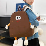 Maxbell Kids Backpack Adorable Fashion Girls Backpack for Girls Kindergarten Brown