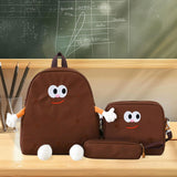 Maxbell Kids Backpack Adorable Fashion Girls Backpack for Girls Kindergarten Brown