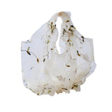 Maxbell Embroidery Flower Handbag Reusable Grocery Bag for Travel Camping Women Girl Apricot