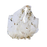 Maxbell Embroidery Flower Handbag Reusable Grocery Bag for Travel Camping Women Girl Apricot