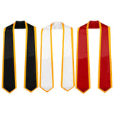 Maxbell Graduation Stole for Graduation Ceremonies Academic Commencements University black
