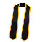 Maxbell Graduation Stole for Graduation Ceremonies Academic Commencements University black