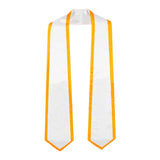Maxbell Graduation Stole for Graduation Ceremonies Academic Commencements University white