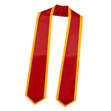 Maxbell Graduation Stole for Graduation Ceremonies Academic Commencements University red