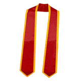Maxbell Graduation Stole for Graduation Ceremonies Academic Commencements University red