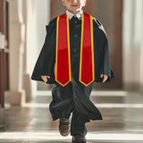 Maxbell Graduation Stole for Graduation Ceremonies Academic Commencements University red