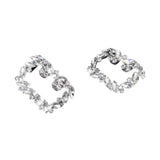 Maxbell 2x Crystal Shoe Buckles Bridal Shoes Decoration Shiny Rhinestones Shoe Clips