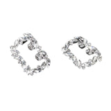 Maxbell 2x Crystal Shoe Buckles Bridal Shoes Decoration Shiny Rhinestones Shoe Clips