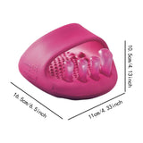Maxbell 2Pcs Arch Trainers Professional Gifts Sandles for Foot Massage Foot Massager Rose Red