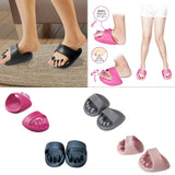 Maxbell 2Pcs Arch Trainers Professional Gifts Sandles for Foot Massage Foot Massager Rose Red