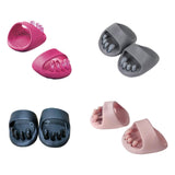 Maxbell 2Pcs Arch Trainers Professional Gifts Sandles for Foot Massage Foot Massager Rose Red