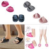 Maxbell 2Pcs Arch Trainers Professional Gifts Sandles for Foot Massage Foot Massager Rose Red