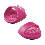 Maxbell 2Pcs Arch Trainers Professional Gifts Sandles for Foot Massage Foot Massager Rose Red
