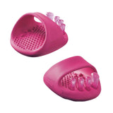 Maxbell 2Pcs Arch Trainers Professional Gifts Sandles for Foot Massage Foot Massager Rose Red