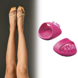 Maxbell 2Pcs Arch Trainers Professional Gifts Sandles for Foot Massage Foot Massager Rose Red
