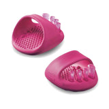 Maxbell 2Pcs Arch Trainers Professional Gifts Sandles for Foot Massage Foot Massager Rose Red