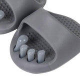 Maxbell 2Pcs Arch Trainers Professional Gifts Sandles for Foot Massage Foot Massager Gray