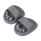 Maxbell 2Pcs Arch Trainers Professional Gifts Sandles for Foot Massage Foot Massager Gray