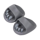 Maxbell 2Pcs Arch Trainers Professional Gifts Sandles for Foot Massage Foot Massager Gray