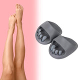 Maxbell 2Pcs Arch Trainers Professional Gifts Sandles for Foot Massage Foot Massager Gray