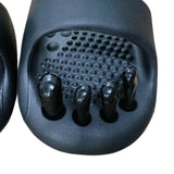 Maxbell 2Pcs Arch Trainers Professional Gifts Sandles for Foot Massage Foot Massager Black
