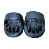 Maxbell 2Pcs Arch Trainers Professional Gifts Sandles for Foot Massage Foot Massager Black