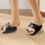Maxbell 2Pcs Arch Trainers Professional Gifts Sandles for Foot Massage Foot Massager Black