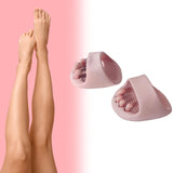 Maxbell 2Pcs Arch Trainers Professional Gifts Sandles for Foot Massage Foot Massager Pink