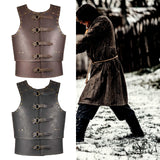 Maxbell Chest Shoulder Gothic Shrug for Knight Pirate Fancy Dress coffee