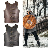 Maxbell Chest Shoulder Gothic Shrug for Knight Pirate Fancy Dress coffee