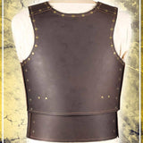 Maxbell Chest Shoulder Gothic Shrug for Knight Pirate Fancy Dress coffee