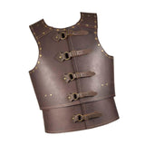 Maxbell Chest Shoulder Gothic Shrug for Knight Pirate Fancy Dress coffee