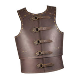 Maxbell Chest Shoulder Gothic Shrug for Knight Pirate Fancy Dress coffee