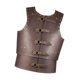 Maxbell Chest Shoulder Gothic Shrug for Knight Pirate Fancy Dress coffee