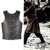 Maxbell Chest Shoulder Gothic Shrug for Knight Pirate Fancy Dress black