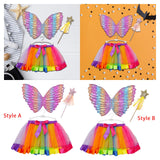 Maxbell Fairy Butterfly Wing Costume Fairy Princess Cosplay Novelty Dress up Outfit Style A