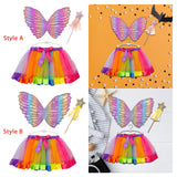 Maxbell Fairy Butterfly Wing Costume Fairy Princess Cosplay Novelty Dress up Outfit Style A
