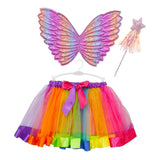 Maxbell Fairy Butterfly Wing Costume Fairy Princess Cosplay Novelty Dress up Outfit Style A