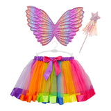 Maxbell Fairy Butterfly Wing Costume Fairy Princess Cosplay Novelty Dress up Outfit Style A
