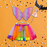 Maxbell Fairy Butterfly Wing Costume Fairy Princess Cosplay Novelty Dress up Outfit Style A