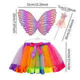 Maxbell Fairy Butterfly Wing Costume Fairy Princess Cosplay Novelty Dress up Outfit Style A