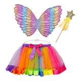 Maxbell Fairy Butterfly Wing Costume Fairy Princess Cosplay Novelty Dress up Outfit Style B