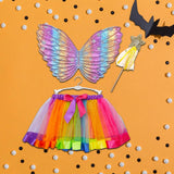 Maxbell Fairy Butterfly Wing Costume Fairy Princess Cosplay Novelty Dress up Outfit Style B