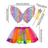 Maxbell Fairy Butterfly Wing Costume Fairy Princess Cosplay Novelty Dress up Outfit Style B
