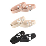 Maxbell High Heels Shoe Straps Shoe Belt for Anti Loose for Wedding Work Celebration black