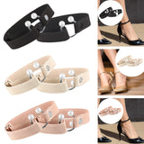 Maxbell High Heels Shoe Straps Shoe Belt for Anti Loose for Wedding Work Celebration black