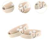 Maxbell High Heels Shoe Straps Shoe Belt for Anti Loose for Wedding Work Celebration beige