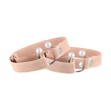 Maxbell High Heels Shoe Straps Shoe Belt for Anti Loose for Wedding Work Celebration pink