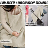 Maxbell Nursing Cover Comfort Breastfeeding Cover for Mom and Baby Mother’S Day Gift