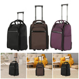 Maxbell Rolling Duffel Bag Rolling Travel Bags for Outdoor Women Men Travel Friendly Black